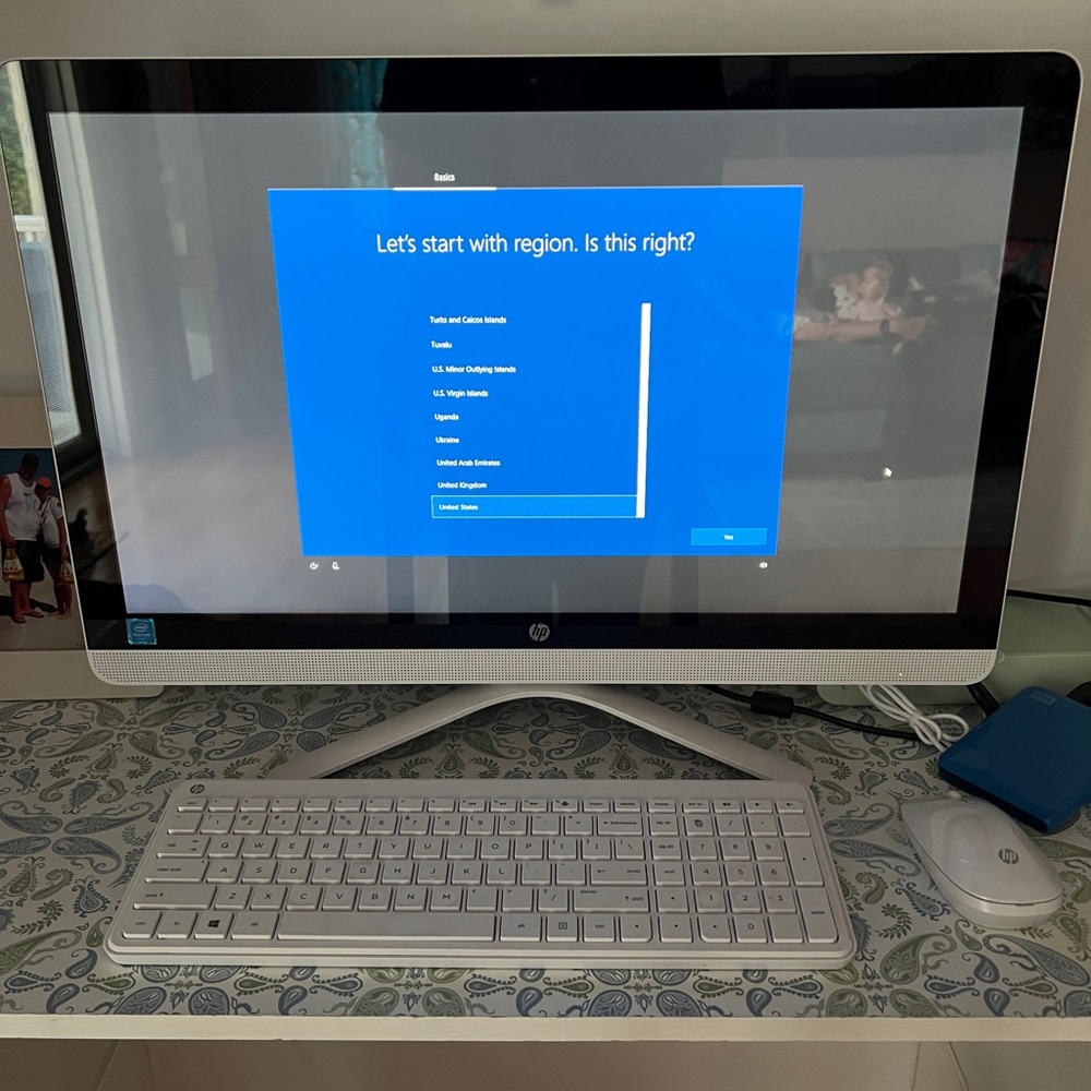 HP All in One Computer